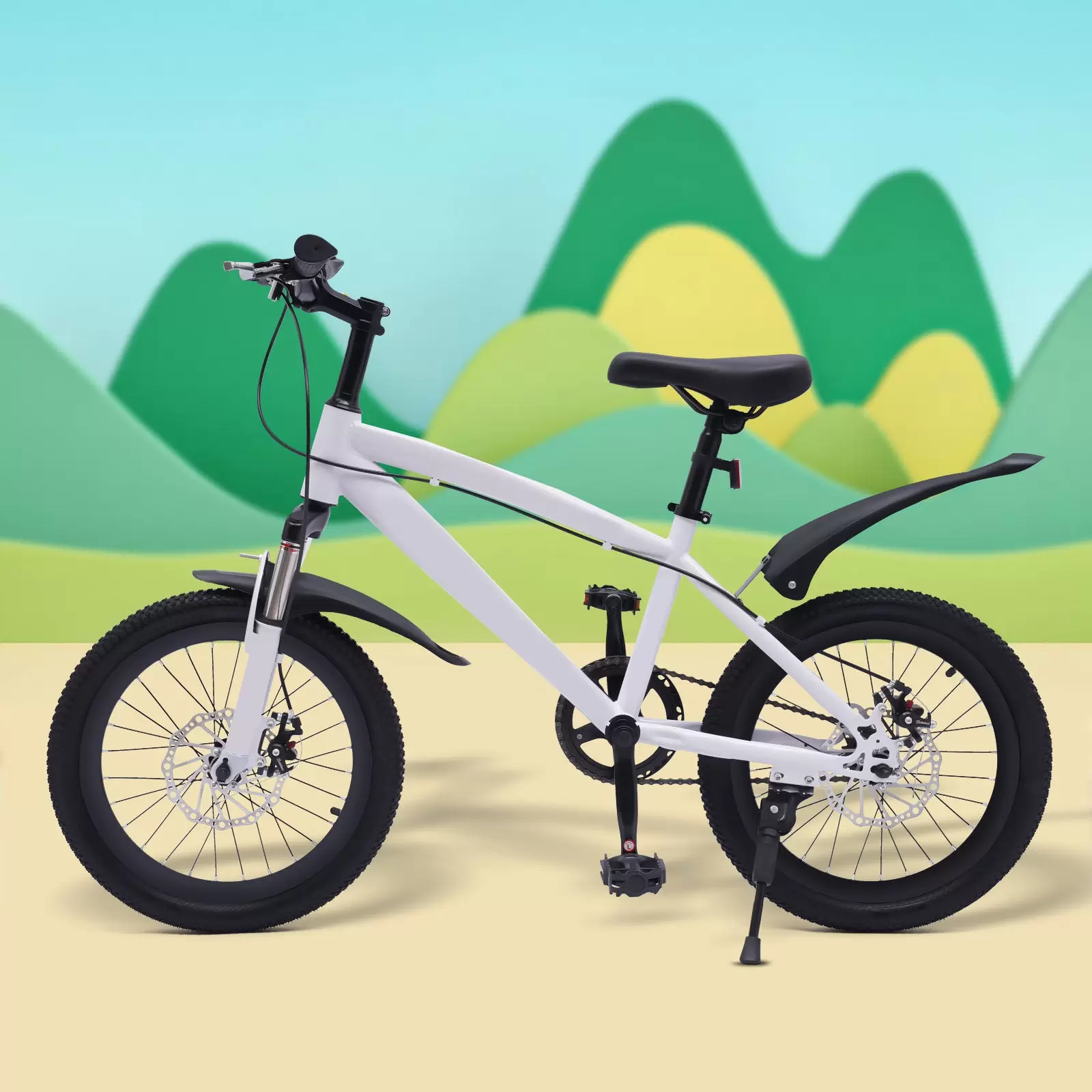 18palcové horské kolo ve stylu BMX pro děti