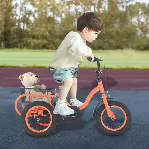 12palcová tříkolová dětská tříkolka pro chlapce/dívky