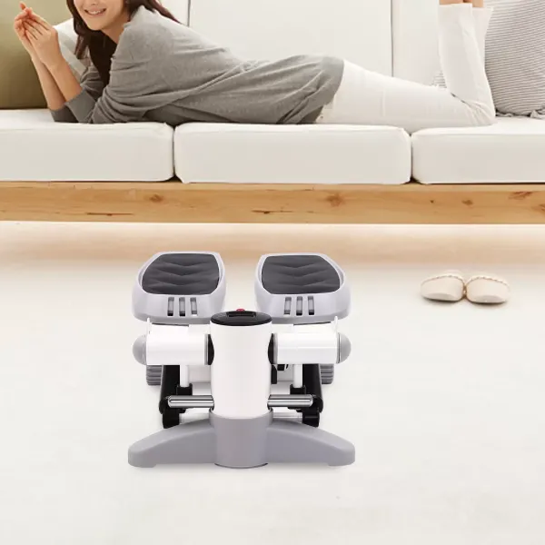 Přenosný fitness stepper, mini fitness stepper pro domácnost, kancelář a posilovnu, fitness stepper