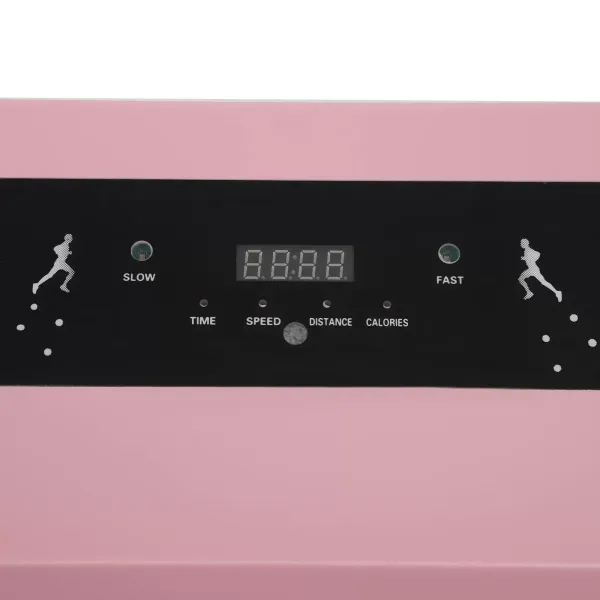 Skládací běžecký pás 2 v 1 3,0 HP s dálkovým ovládáním a LED displejem 1-6 km/h vnitřní vycházkový stroj pro domácí fitness