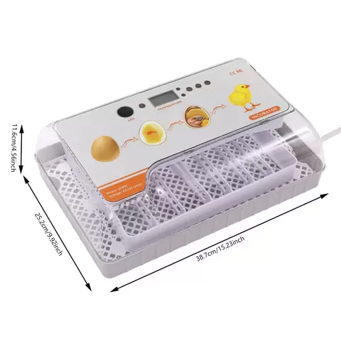 Plně automatický inkubátor na 20 vajec