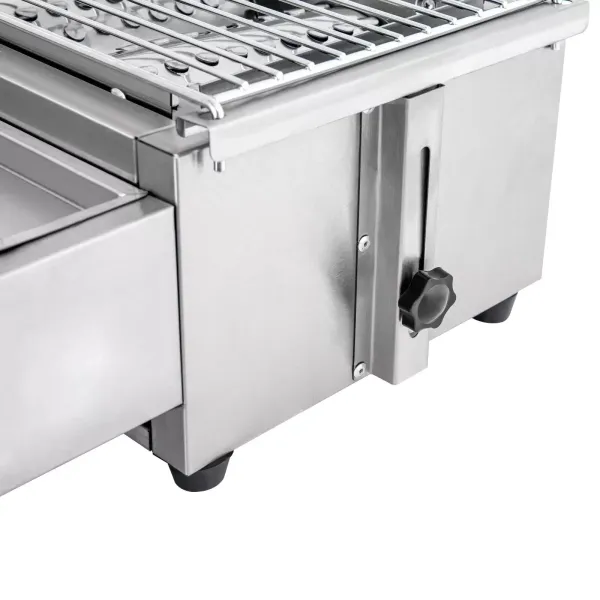Bbq propanový plynový gril Nerezový zahradní gril na zahradní gril vhodný pro zahradní terasu a balkon 22,8 * 15,7 * 7,9 palců 4 tepelná trubka Bbq propanový plynový gril Nerezový zahradní gril na zahradní gril vhodný pro zahradní terasu a balkon 22,8 * 15,7 * 7,9 palců 4 tepelná trubka