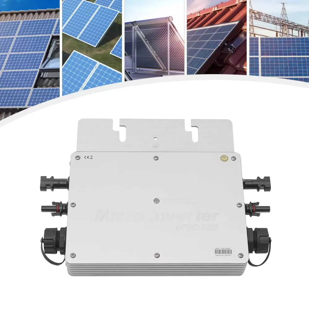 MPPT Micro Solar Inverter IP65 Vodotěsný pro 700W solární panely