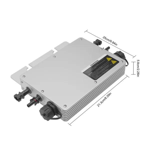 MPPT Micro Solar Inverter IP65 Vodotěsný pro 700W solární panely
