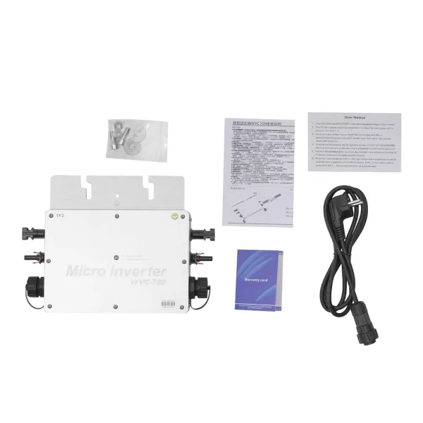 MPPT Micro Solar Inverter IP65 Vodotěsný pro 700W solární panely