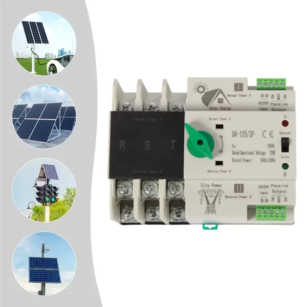 Dual Power AC 400V 3P 100A PC Automatický přenosový přepínač pro UPS City Power Network