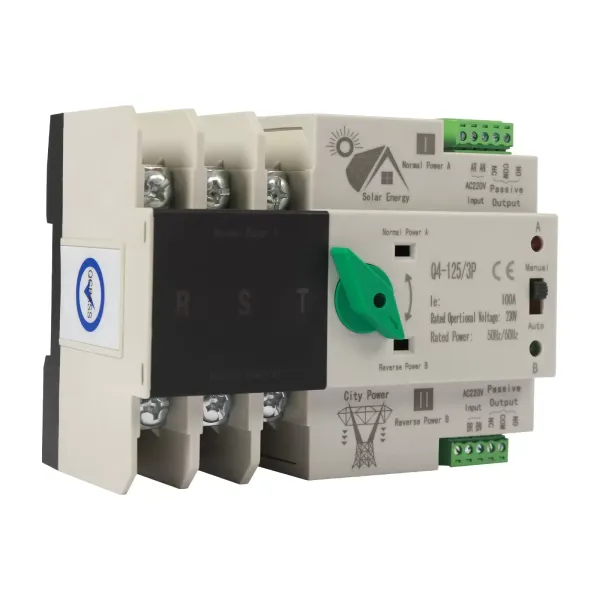 Dual Power AC 400V 3P 100A PC Automatický přenosový přepínač pro UPS City Power Network