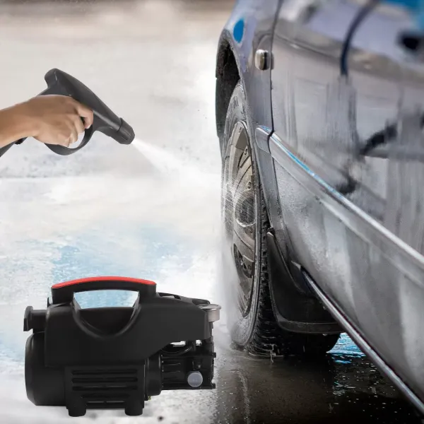 Elektrická tlaková myčka se zahradní stříkací pistolí Sada multifunkčních tlakových myček Myčka Tryska Čistič terasy Bez prodlužovací tyče Elektrická tlaková myčka se zahradní stříkací pistolí Sada multifunkčních tlakových myček Myčka Tryska Čistič terasy Bez prodlužovací tyče