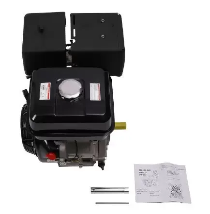 Stojanový benzinový motor 15 HP 9,7 kW, 4taktní průmyslový motor OHV, jednoválcový motor, lehký startovací motor 420 ccm
