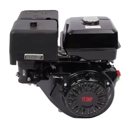 Stojanový benzinový motor 15 HP 9,7 kW, 4taktní průmyslový motor OHV, jednoválcový motor, lehký startovací motor 420 ccm