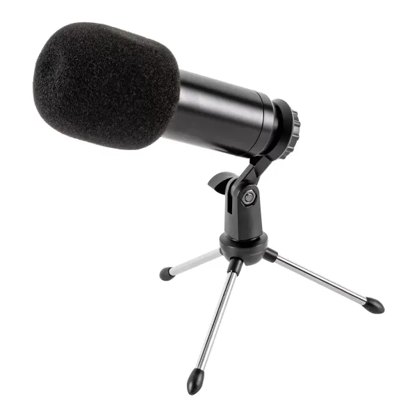 Sada mikrofonu pro podcast, mikrofon pro streamování, kondenzátorový mikrofon USB, mixážní pult se zvukovou kartou, pro živé vysílání, streamování