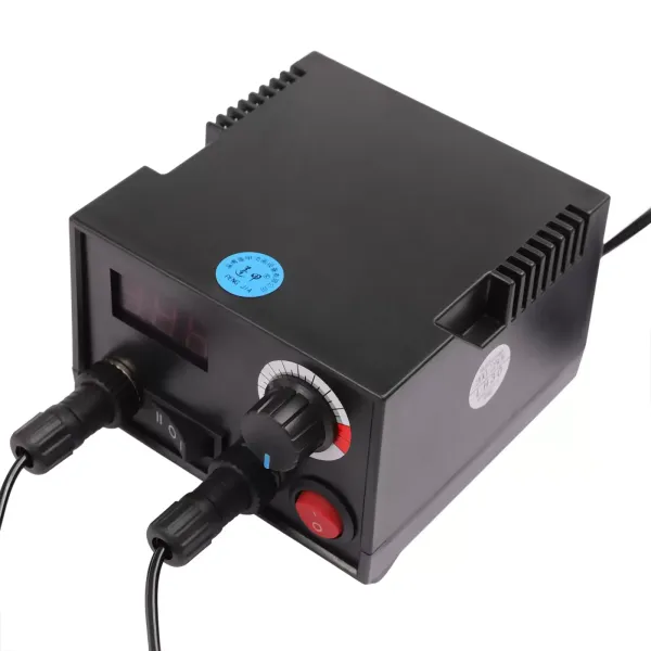 Pyrografická sada s nastavitelnou teplotou 220 V s 20 hroty pyrografického drátu (dvojité pero)