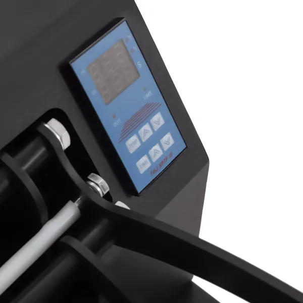 Přenášecí lis 360° Rotace Heat Press Stroj Tepelný lis Regulátor teploty a času Čepice tepelného lisu