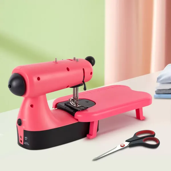 Šicí stroj, volné rameno, šicí stroj Super Utility Stitch – růžový Šicí stroj, volné rameno, šicí stroj Super Utility Stitch – růžový
