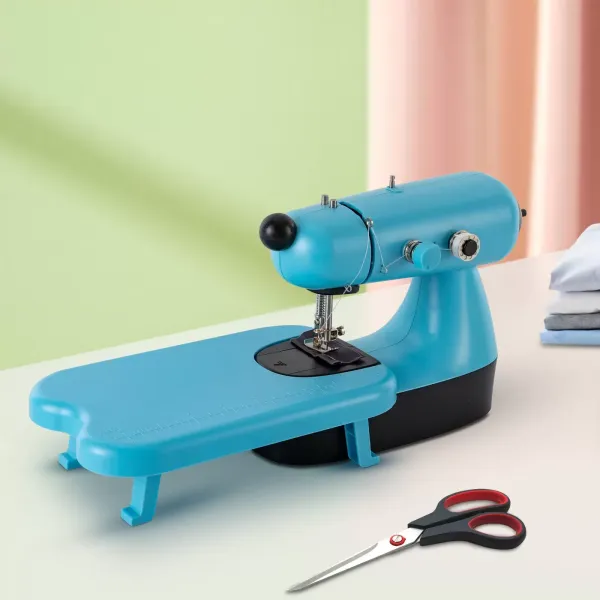 Šicí stroj, volné rameno, šicí stroj Super Utility Stitch – modrý Šicí stroj, volné rameno, šicí stroj Super Utility Stitch – modrý