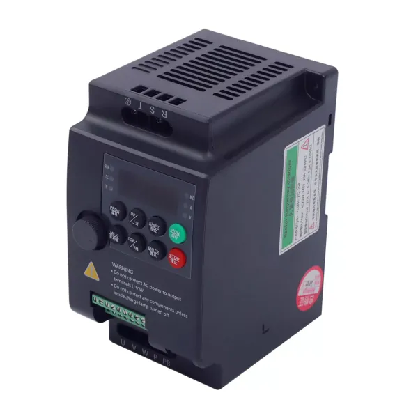 Pohon s proměnnou frekvencí, AC 220V/2,2KW 3HP 10A CNC VFD měnič Jednofázový na třífázový pro řízení otáček vřetenového motoru