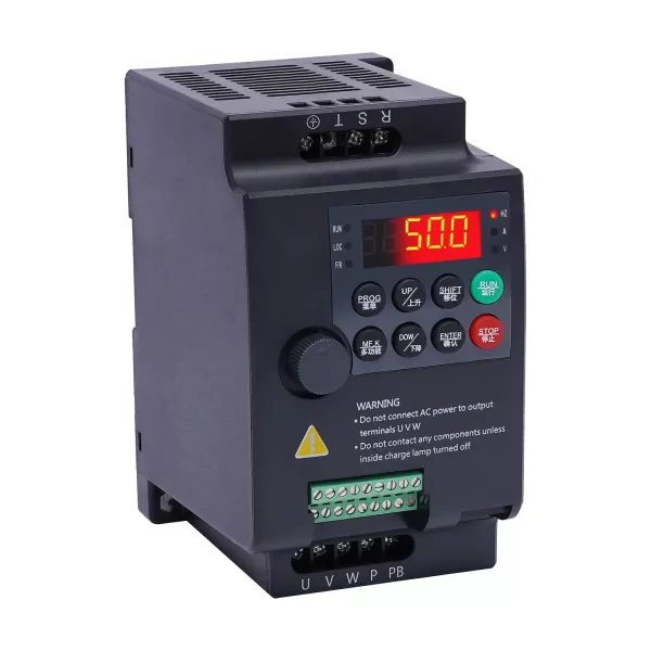 Pohon s proměnnou frekvencí, AC 220V/2,2KW 3HP 10A CNC VFD měnič Jednofázový na třífázový pro řízení otáček vřetenového motoru